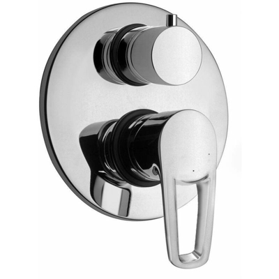 Miscelatore doccia incasso con deviatore a 2 uscite Piralla Armonia 0RM00400A16 | Cromo - 2 Uscite