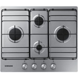 Samsung NA64H3110BS/ET piano cottura Acciaio inossidabile Da incasso Gas 4 Forne características