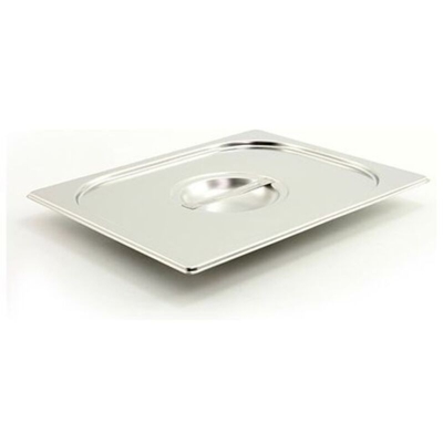 Coperchio 1/2 Inox 18/10 Rett.Re Cm.32,5X26,5 Ilsa