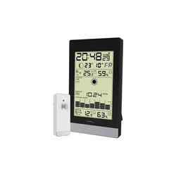 WS 9050 Nero, Argento - Stazione meteorologica (LR06, Nero, Argento, 108 mm, 28 mm, 184 mm, 40 x 27 x 104 mm) - Technoline en oferta