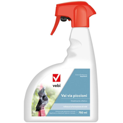 Vebi - Disabituante repellente per piccioni uccelli volatili pipistrelli vai via spray bio naturale características