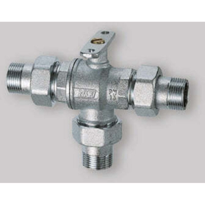 FAR - Valvola di Zona a Sfera a 3 Vie con Attacco Maschio/Maschio 1'