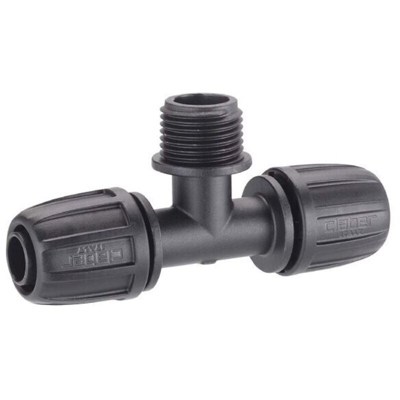 Raccordo tre vie 1/2' Block-system Rainjet Claber