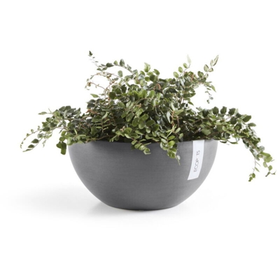 Vaso ciotola Brussels grigio 25cm - Ecopots