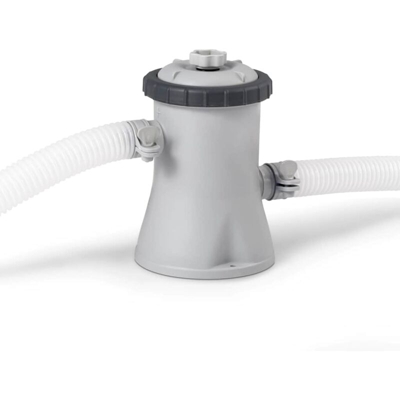 No_brand - Intex Pompa Filtrante a Cartuccia 1250 L/h 28602GS - Grigio