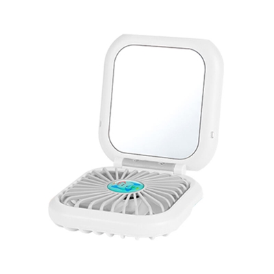 ricarica piccolo ventilatore silenzioso pieghevole portatile batteria del polimero Halter 3000mAh USB puo essere caricato quando il tesoro bianco