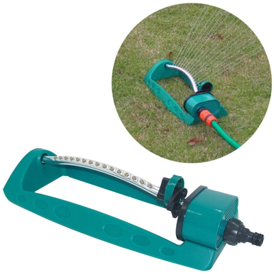 Giardino Acqua Giardino Irrigazione Testa Sprinkler 15 Fori Regolabile Oscillante Sprinkler Prato Sistema di Irrigazione Giardino