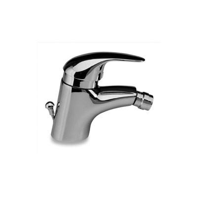 Miscelatore monocomando bidet con scarico, erogazione a doccetta orientabile serie new millenium gs