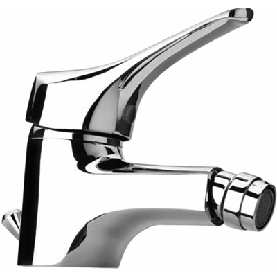 Piralla Rubinetteria - Miscelatore bidet con piletta di scarico 1'1/4 Piralla Ariel 0RE00094A16 | Cromo - Piletta con salterello 1'1/4
