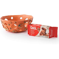 Pasta Modellante Modellabile Colore Terracotta Gioco Bambini Hobby 500gr - DAS características