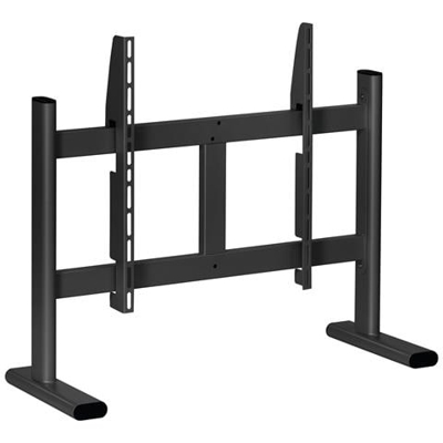 PB 050 Nero Base da Pavimento per Tv a Schermo Piatto