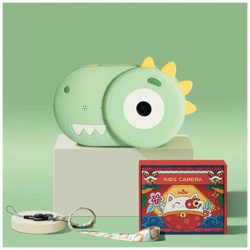 Fotocamera Giocattolo Per Bambini 9 Lingue Supporte 1080p Videocamera Digitale Per Foto Giocattoli Educativi Per Bambini Regalo Di Compleanno Per Studenti | fotocamere Giocattolo (verde) en oferta