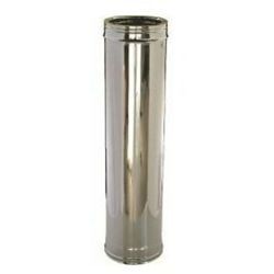 tubo per stufe in acciaio inox 50 cm 0,5 mt 25 cm 250 mm canna fumaria - ALA características