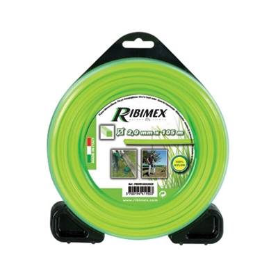 Ribimex - Filo quadrato in nylon - Ø 3 mm x 50mt
