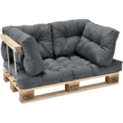 [en.casa] - Cuscini per divano palette euro - mobili DIY - Cuscini divano per palette per dentro - ideale per salotto - giardino d´inverno (1 x en oferta