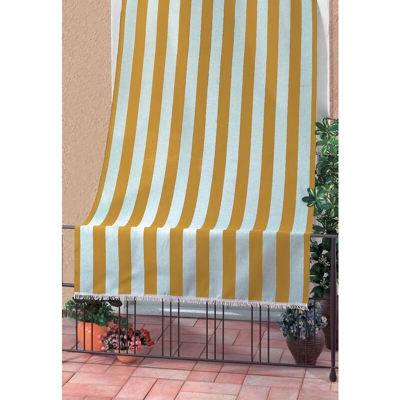 Tenda Da Sole Mod. Rio Cm.140X250 Bianco/Gial