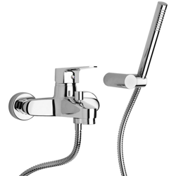 Miscelatore Vasca serie Baci 0CI00003A16 Completo di doccino e duplex - Piralla en oferta