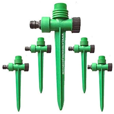 Punta per irrigatore 1/2' femmina - 3/4' maschio in plastica. 5 unit?