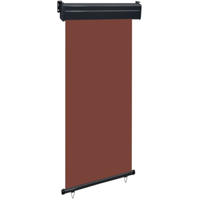 Tenda Laterale per Terrazzo 100x250 cm Marrone