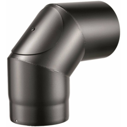Curva a gomito da Ø 120 mm con ispezione a 90° per canna fumaria stufa a legna in acciaio da 2 mm precio