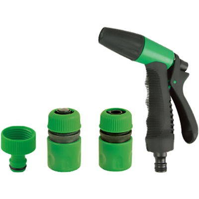 Set Pistola E Raccordi Rapidi Kit 4 Pezzi