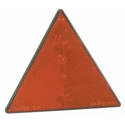 Ama - Catarinfrangente Catadiottro Triangolare Rosso Con Viti M6 Per Rimorchi (20173)