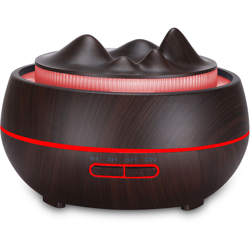 YX-513 legno nero aspetto grano di profonda umidificatore precio