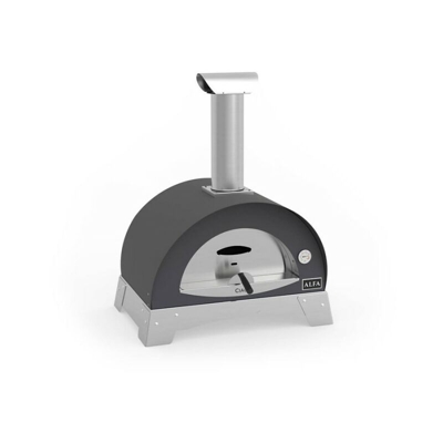 Forno a Legna CIAO TOP in Acciaio Inox Grigio - ALFA