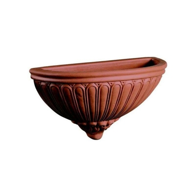 Gerla Classica in resina cm. 48 Terracotta