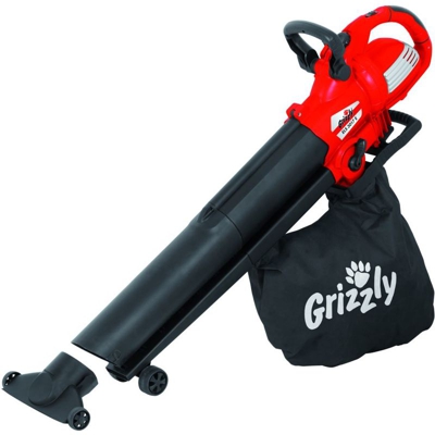 Grizzly Tools Aspiratore e Soffiatore per foglie ELS 3017 E - 3000W