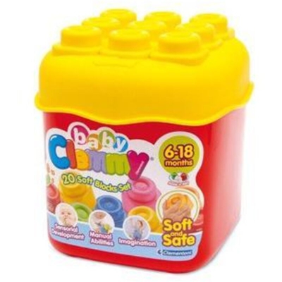 BABY CLEMMY SECCHIELLO 20 MATTONCINI - Clementoni