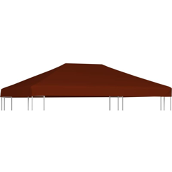 Copertura Superiore per Gazebo 310g/m² 3x4m Terracotta - Marrone - Vidaxl precio
