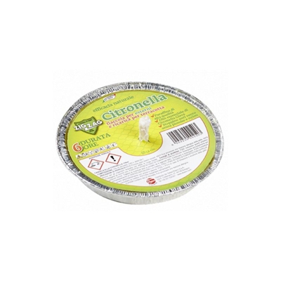 Fiaccola alla Citronella in Alluminio Diametro 14 cm Durata 6 ore 788 - Zig Zag