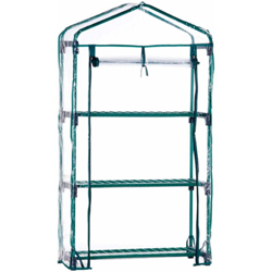 Serra PVC Leaf I 49x69x125 cm 3 Ripiani - Gardiun en oferta