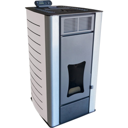 Stufa a pellet Nemaxx PW18-WT scambiatore di calore ad acqua da 18 kW per 40 kg di pellet di legno precio