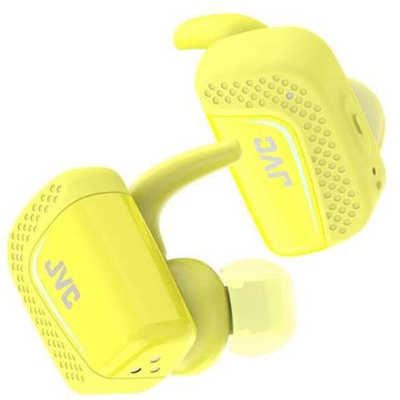 HA-ET90BT Auricolare Bluetooth Stereo Impermeabili con Custodia di Ricarica Colore Giallo