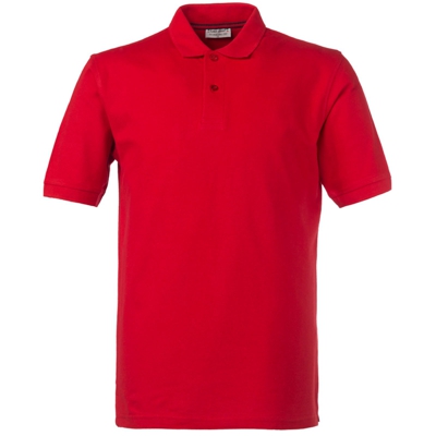 Polo Take Time Cotone Rosso L