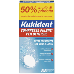 Kukident Compresse Pulenti Per Dentiere características