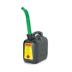 Tanica per carburante in plastica antiurto alta densità - 10 LITRI con prolunga características