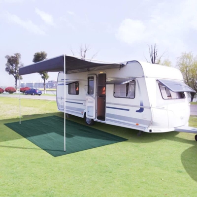 vidaXL Tappeto da Tenda 250x600 cm Verde - Verde