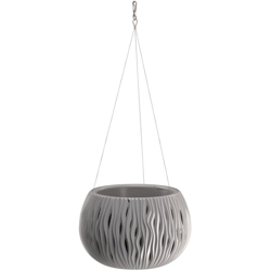 Bowl SANDY WS CON serbatoio in colore grigia 21,8 (altezza) x 37 (larghezza) x 37 (profondità) cm - Prosperplast características