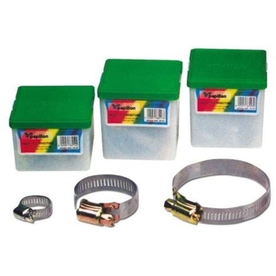 Maurer - Pz 2 fascetta fascette banda 12 mm stringitubo 32x50 mm in metallo tubo