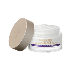 Collagen Supreme - Crema bálsamo noche - antiarrugas elastizante efecto piel nueva - con Colla-Gain a base de flor de Granada y aceite de Camelia (50 características