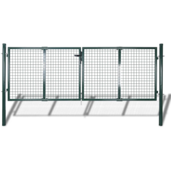 Cancello per Giardino in Rete Metallica 289x200 cm/306x250 cm en oferta