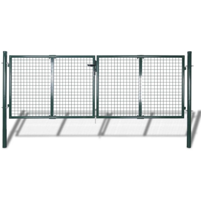 Cancello per Giardino in Rete Metallica 289x200 cm/306x250 cm