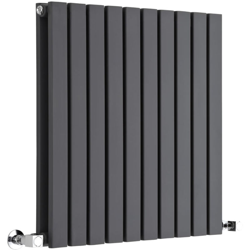 Hudson Reed Sloane Radiatore Termoarredo di Design Orizzontale Moderno - Termosifone Con Finitura Antracite - Design a Colonna Piatta - 934W - 635 x precio