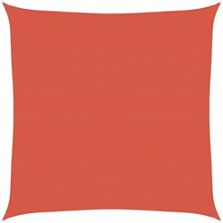 vidaXL Vela Parasole 160 g/m² Terracotta 5x5 m in HDPE - Marrone precio