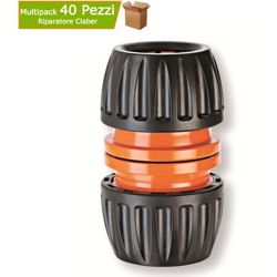 Raccordo riparatore universale 1/2' - 5/8' - 3/4' claber 8564 multipack 40 pezzi en oferta