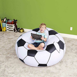 Poltrona Pallone Da Calcio Poltroncina Soccer 114x112x66cm Sedia Bestway 75010 precio