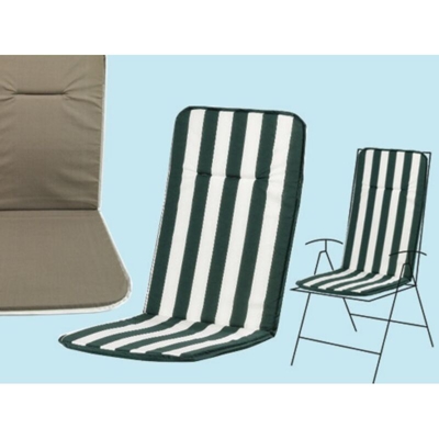 Cuscino Action Tortora Schienale Alto 116x48x2,5cm